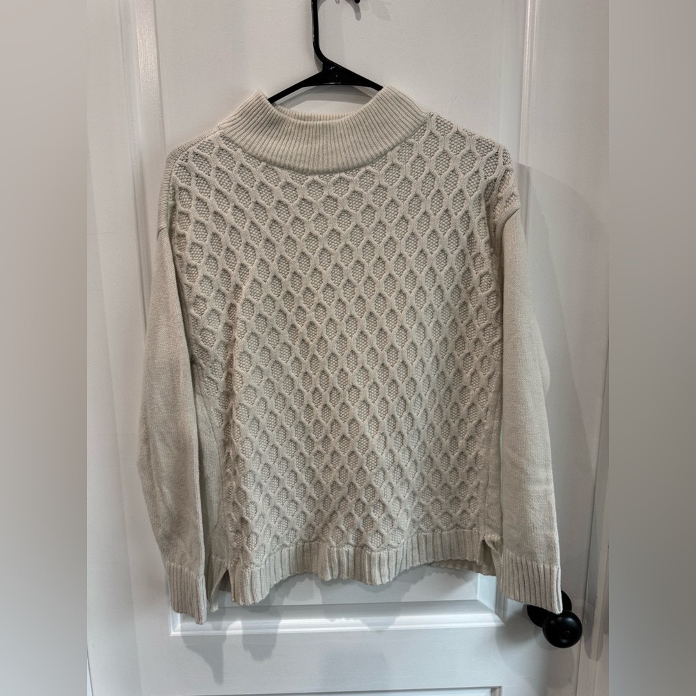 Talbots Off-White Medium Sweater